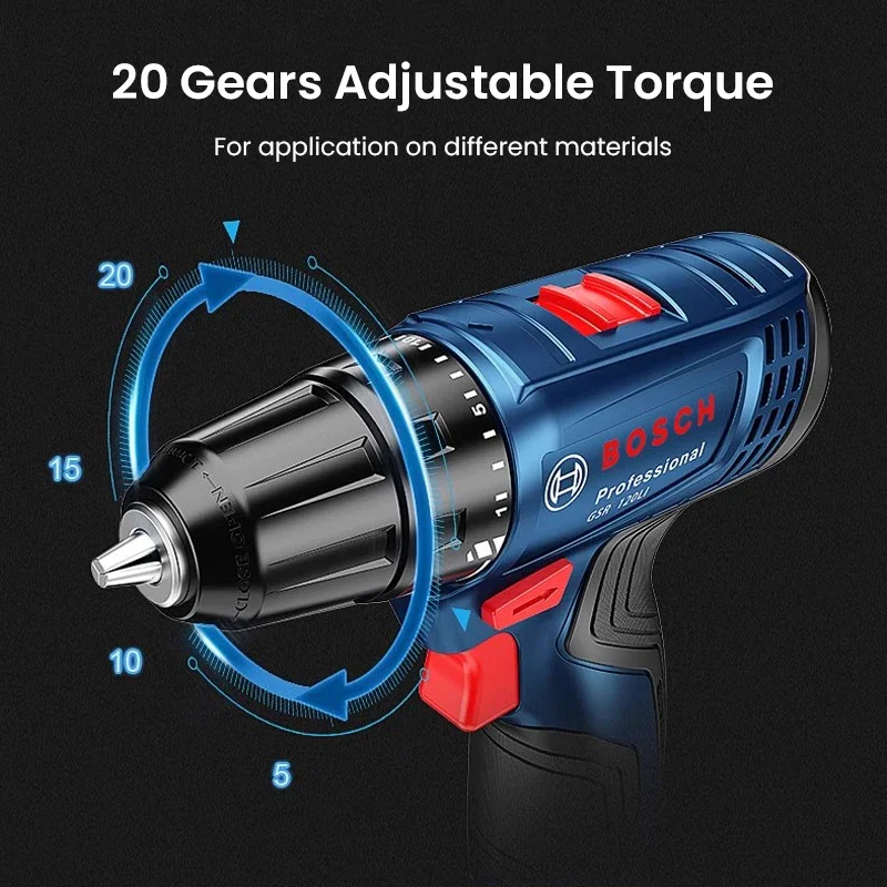 Bosch GSR120-LI Electric Drill - Power Tools Professional review and price