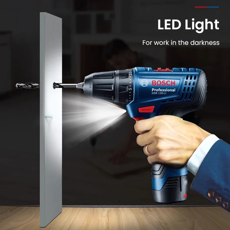Bosch GSR120-LI Electric Drill - Power Tools Professional review and price