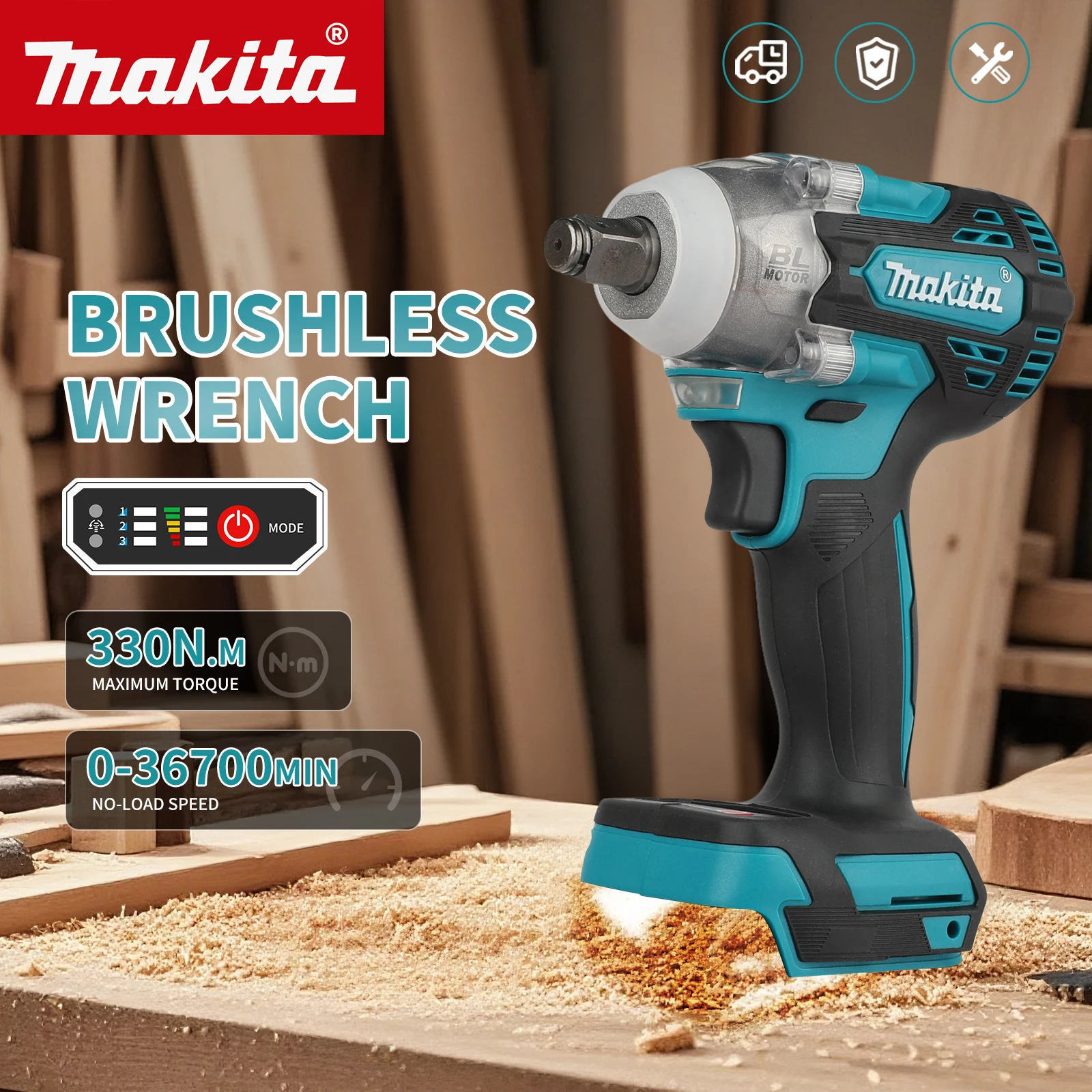 For Makita DTW300 Brushless Im - Makita Drill Dtw300 review and price